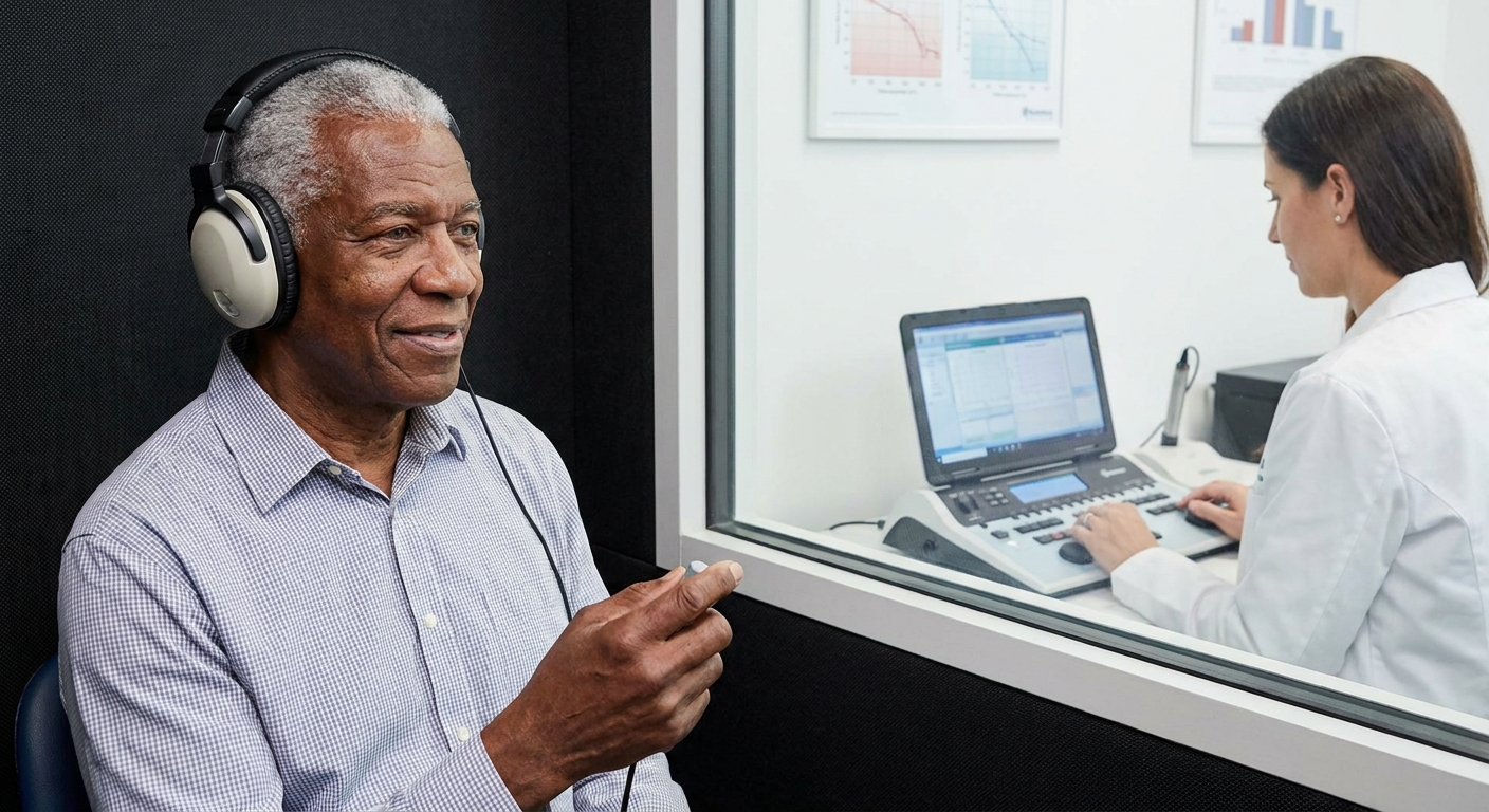 hearing examination for seniors